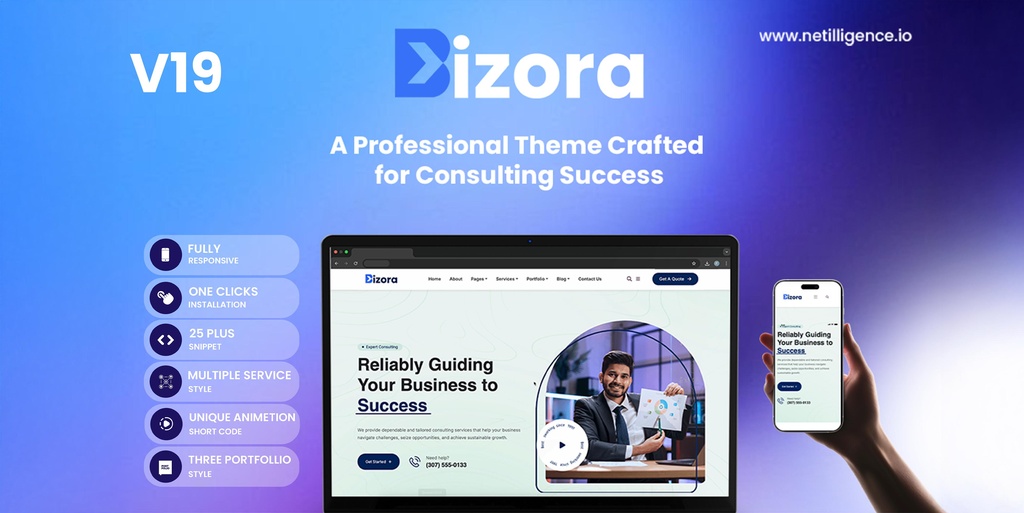 Digital consultancy service theme