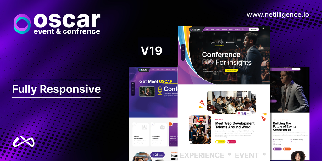 Conference and Event WebsiteTheme