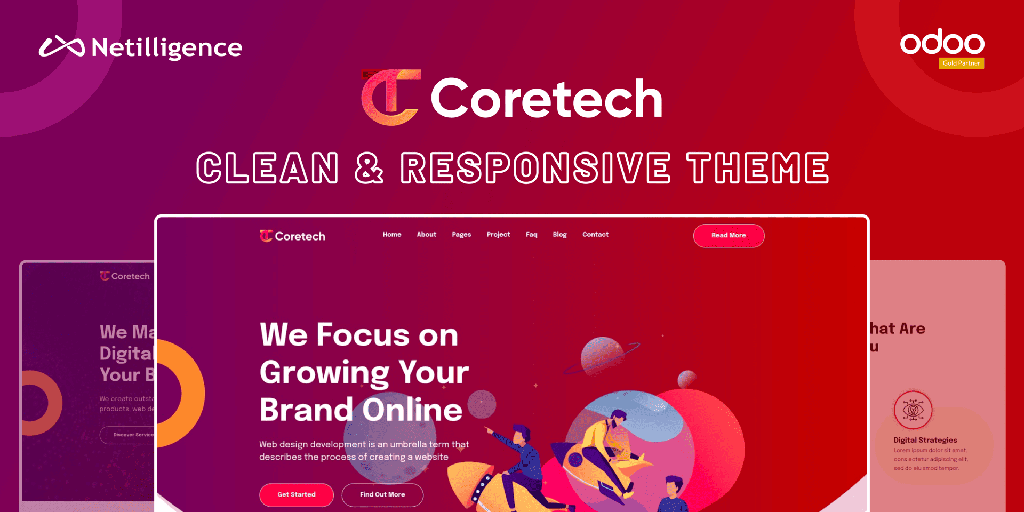 Web Development Company Theme