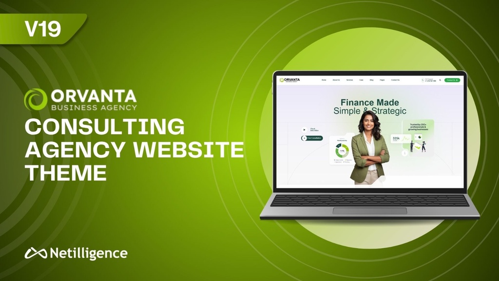 Consulting Agency website theme
