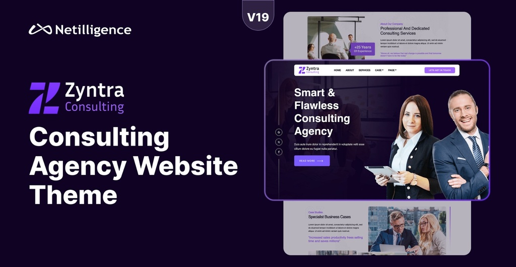 Consulting Agency website theme