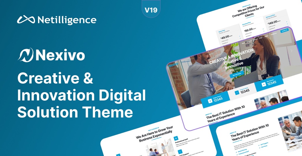 Innovation Digital Solution theme