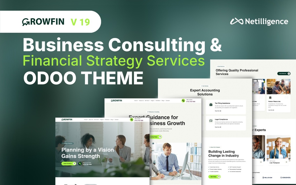 Business Consulting WebsiteTheme